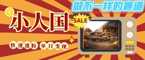 DeepSeek+绘图+视频制作小人国微观视频，小白轻轻松松上手，条条爆款，条条变现，单日就能收益-创客副业