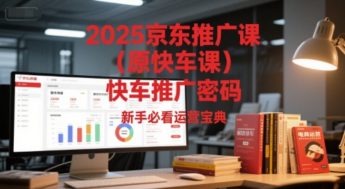 2025京东推广课(原快车课)解锁京东快车推广密码,新手必看运营宝典-创客副业