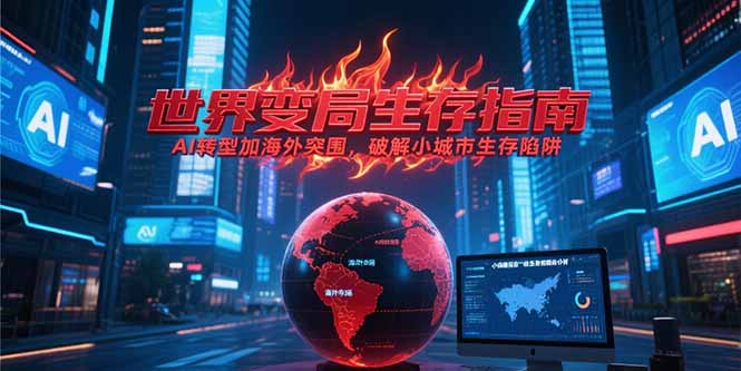 付费文章《世界变局生存指南，AI转型加海外突围，破解小城市生存陷阱》-创客副业