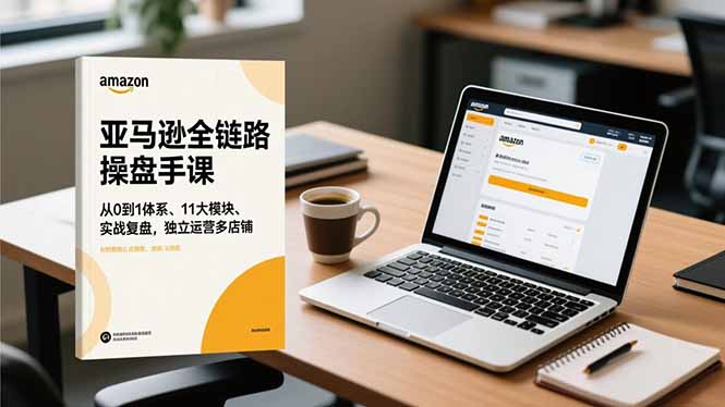 亚马逊全链路操盘手课，从0到1体系、11大模块、实战复盘，独立运营多店铺-创客副业