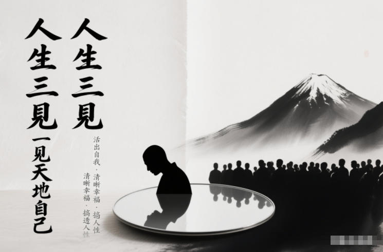 人生三见一见天地见众生见自己，活出自我拥有清晰幸福人生，搞透人性-创客副业