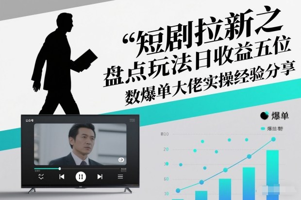 短剧拉新之盘点玩法日收益五位数爆单大佬实操经验分享-创客副业