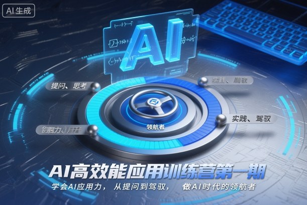 AI高效能应用训练营第一期，学会AI应用力，从提问到驾驭，做AI时代的领航者(更新)-创客副业