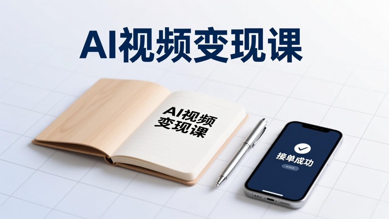 AI视频变现课，学完即可创作短片、接商单，实现副业增收，单项目报价可达千元-创客副业