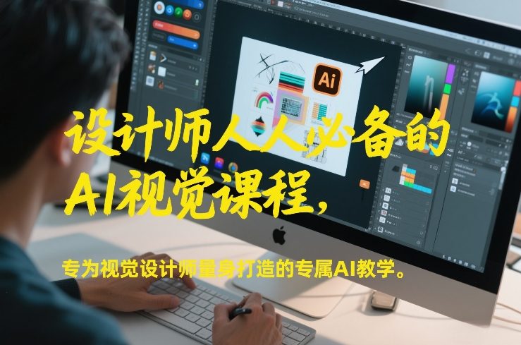 设计师人人必备的AI视觉课程，专为视觉设计师量身打造的专属AI教学-创客副业