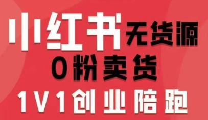 小红书无货源0粉电商课，开店准备、选品策略、笔记撰写、视频剪辑、数据分析、账号打造、资料文档(更新26年2月)-创客副业