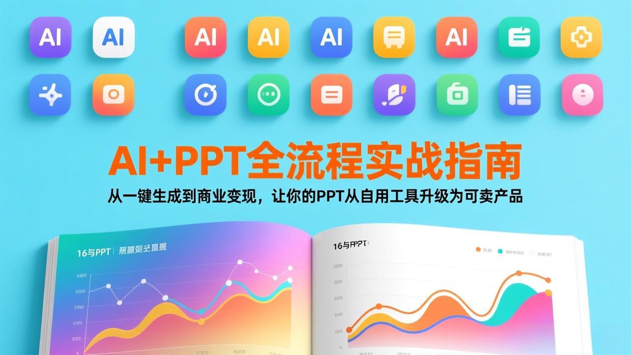 AI+PPT全流程实战指南：从一键生成到商业变现，让你的PPT从自用工具升级为可卖产品-创客副业
