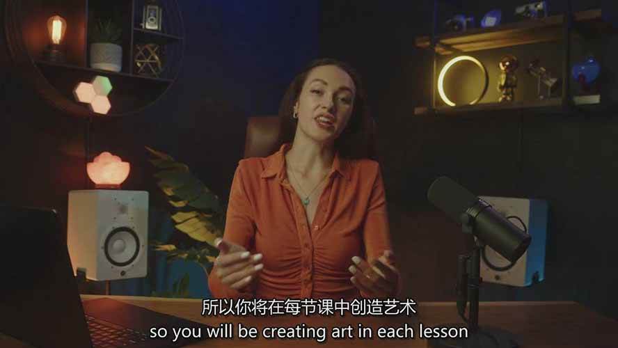 图片[3]-Midjourney AI图像创作课：提示词设计，风格探索，零基础掌握AI绘画核心技能-创客副业