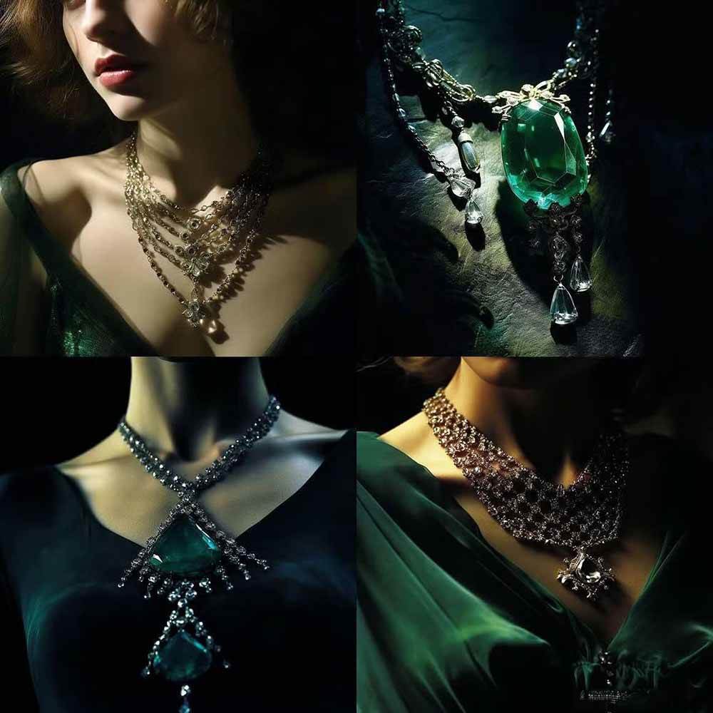图片[2]-463个Midjourney珠宝摄影提示词：覆盖全品类珠宝，AI设计秒出专业效果-创客副业