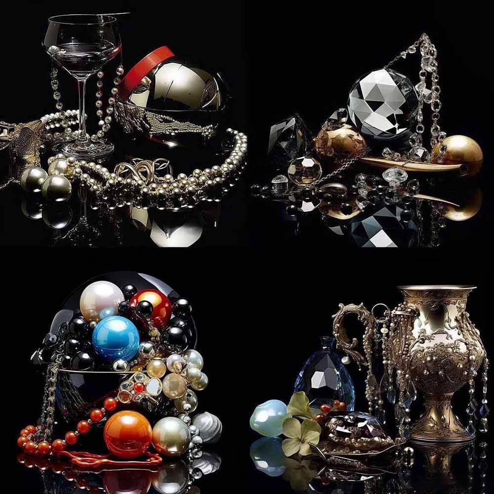 图片[6]-463个Midjourney珠宝摄影提示词：覆盖全品类珠宝，AI设计秒出专业效果-创客副业