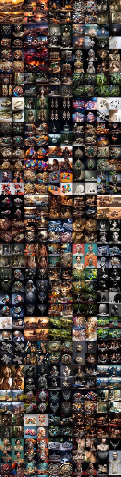 图片[7]-463个Midjourney珠宝摄影提示词：覆盖全品类珠宝，AI设计秒出专业效果-创客副业